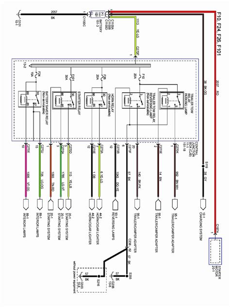 2000 ford f 250 wiring diagram chassis 